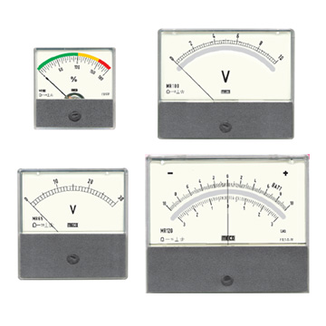Rectangular AC & DC Panel Meters (Model : MR60, CR60, MR65, CR65, MR100, CR100, MR120, CR120)