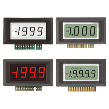 3½ & 4½ Digit LCD Modules - Professional Series, 3½ Digit LED Modules - Professional Series (Models : GM035-BL, GM035, DH035, GM135, GM045)
