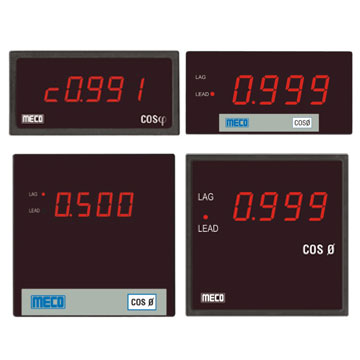 Digital Power Factor Meter (with Built-In Transducer) (Model : DPF9611S)