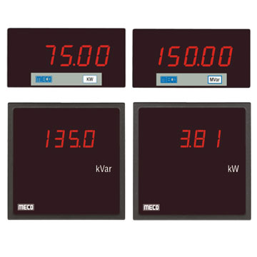 Digital Wattmeter / Varmeter (with Built-In Transducer) (Model : DWM96, DWM144, DVM96, DVM144, DWM963534S)