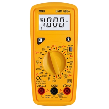 Digital Multimeters | 3½ Digit 2000 Counts Digital Multimeter (Model ...