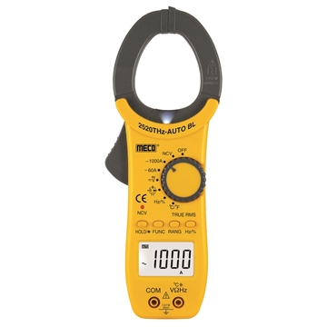 3-3/4 Digit 4000 Count 1000A AC Auto / Manual Ranging Digital Clampmeter  with Temperature & Frequency