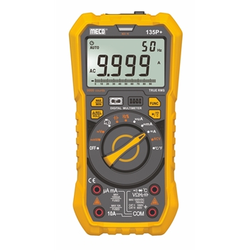 4 Digit 9999 Counts Auto & Manual Ranging Digital Multimeter - TRMS (Model : 135P+)