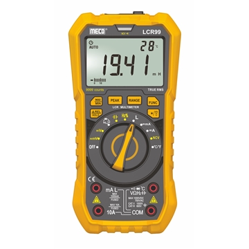 4 Digits 9999 Counts Auto & Manual Ranging Digital LCR Multimeter - TRMS (Model : LCR99)