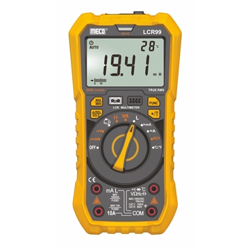 4 Digits 9999 Counts Auto & Manual Ranging Digital LCR Multimeter - TRMS (Model : LCR99)