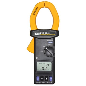 AC Clamp-On Power and Harmonics Tester (Model : PHT4545)