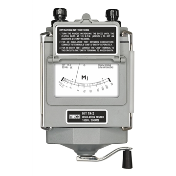 Analog Insulation Testers (Hand Cranking Type)