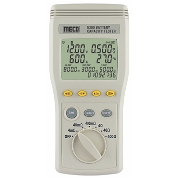 BATTERY CAPACITY (IMPEDENCE)TESTER (UPTO 1200 Ah & 60V) (MODEL : 6390)