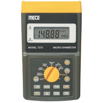 Micro – Ohmmeter (Model : 7272) / Milli – Ohmmeter (Model : 7002)