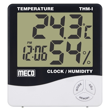 mestek th10 digital temperature & humidity